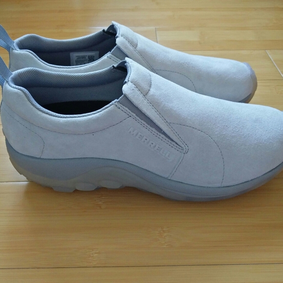 -NEW- Merrell Jungle Moc Eco Shoes Wet Blue 11 - Picture 2 of 16